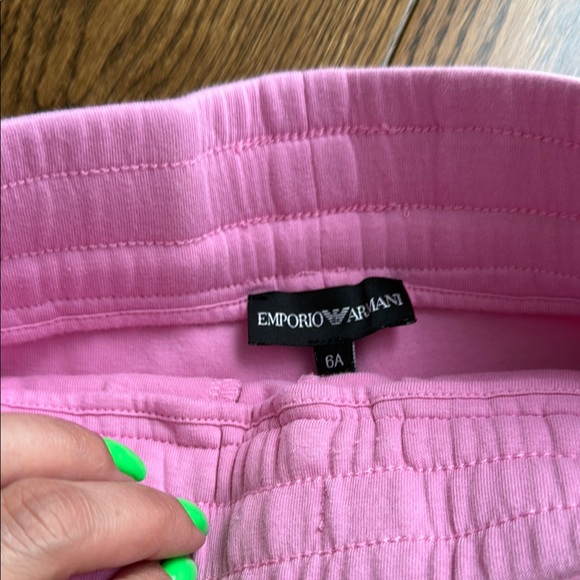 Bubblegum Pink Joggers with Tapered Legs and Elastic Waist - Picture 2 of 5